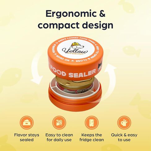 Canned Cat Food Storage Container Patent Pending Reusable Airtight Can Cover Pet Food Sealer - Keeps Cat Food Container Sealed and Fresh in the Fridge, Eliminates Odor (1 pack) in Saudi Arabia