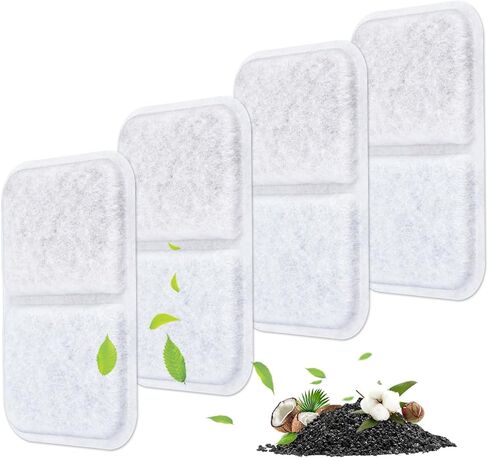 8 Pack Cat Litter Box Filters Replacement, Filter for Catit Airsift Jumbo Hooded Cat Litter, Litter Box Filter, Air Purifier Pad for Catit in Saudi Arabia