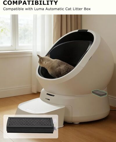 Replacement Filter for PETLIBRO Luma Automatic Self Cleaning Litter Box, Odor Control Filter Insert, Easy Installation, Cat Litter Box Accessory in Kuwait