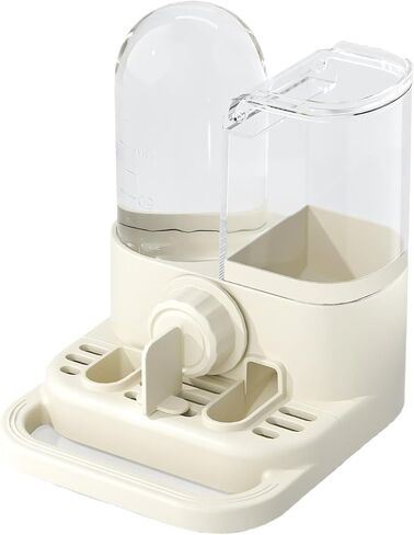 Bird Cage Water Dispenser | Automatic Spill-Proof Drinking Bottle with Perch | Bird Waterer | for Parakeet Cockatiel Conure Lovebird Indoor Pet in Kuwait