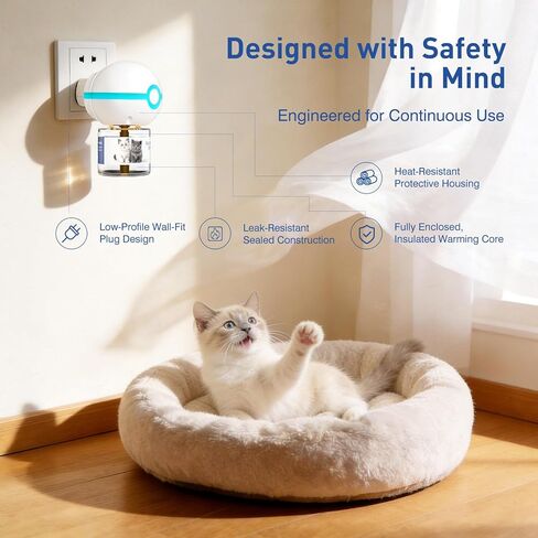 SHIORI TrinityCalm Cat Calming Diffuser Kit, Advanced 3-in-1 Pheromone & L-Theanine System for Multi-Cat Stress, Spraying, Fighting & Hiding, 60-Day Starter Kit in Kuwait