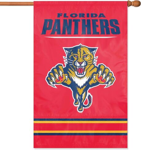 راية مزخرفة لحيوانات الحفلات NHL Florida Panthers in Saudi Arabia