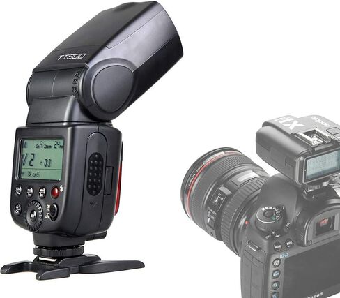 Godox TT600 High Speed Sync 2.4G Wireless Camera Flash Speedlite Light with X2T-C Remote Trigger Transmitter Compatible for Canon Cameras & Diffuer & Filters & USB LED in Saudi Arabia