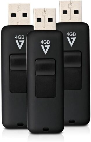 في سيفين ذاكرة فلاش USB 2.0 سلايدر سعة 2 جيجابايت من VF22GAR-3E - اسود in Saudi Arabia