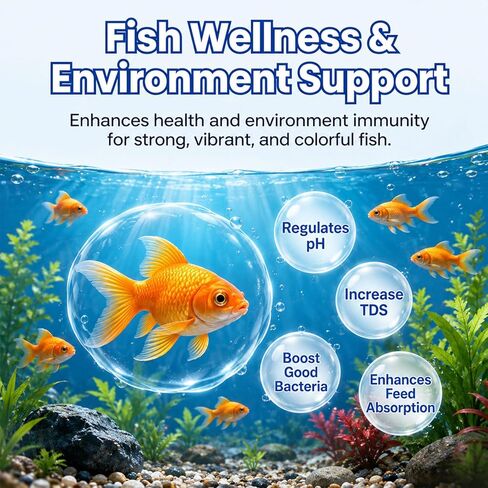 Aqua Guardian Pro Formula for Pond, Aquatic Care Powder for Pond and Aquarium, Easy Mix Water Care Support for Fish, Shrimp & Crab, Maintenance Friendly Pond Water Treatment (2 PCS) in Saudi Arabia