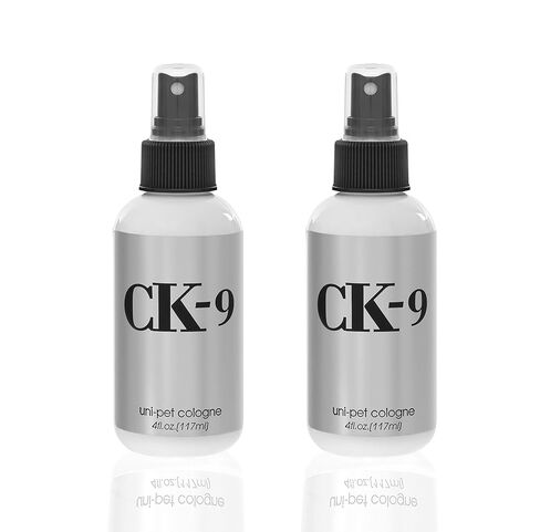 عطر جوت دوج CK-9 الفاخر للحيوانات الأليفة، كولونيا للكلاب الجميلة للجنسين، عبوة من قطعتين in Kuwait
