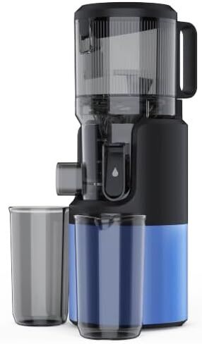 Juicer Machines, Cold Press Juicer with 6" Extra-Large Feed Chute, 400W Motor, High Juice Yield, Easy to Clean, Dishwasher Safe Parts, 3-in-1 for Juice, Nut Milk & Sorbet, Whole Fruits & Vegetables in Kuwait