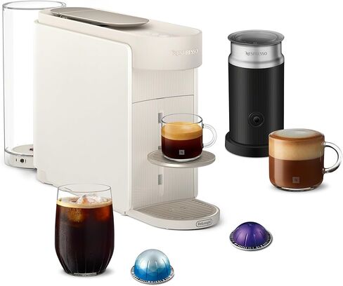Nespresso Vertuo Up Coffee and Espresso Maker by DeLonghi, White in Saudi Arabia