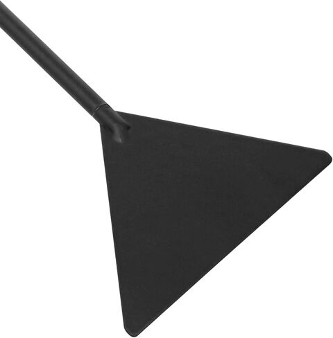Aquatic Plant Base Plate Shovel, Fish Tank Water Feature Flat Sand Shovel, Black Stainless Steel Anti-Rust Triangular Shovels, Aquarium Landscape Bottom Sand Spread Out 1pcs in Kuwait