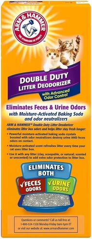 Arm & Hammer Odor Control Cat Litter Deodorizer Double Duty - 30oz in Kuwait