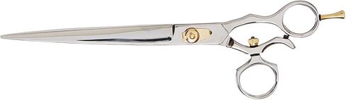 TAMSCO Genuine Japanese Stainless Steel Scissor 8.5-Inch Pivot Thumb, Semi-Convex Edge Swivel Thumb Removable Finger Rest Adjustable Tension Screw in Kuwait