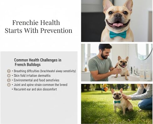 French Bulldog Shampoo & Conditioner Bar – Sensitive Skin & Fold Care, pH 6.5 Balanced with Dead Sea Minerals – Solid Dog Shampoo, 3.52 oz in Kuwait