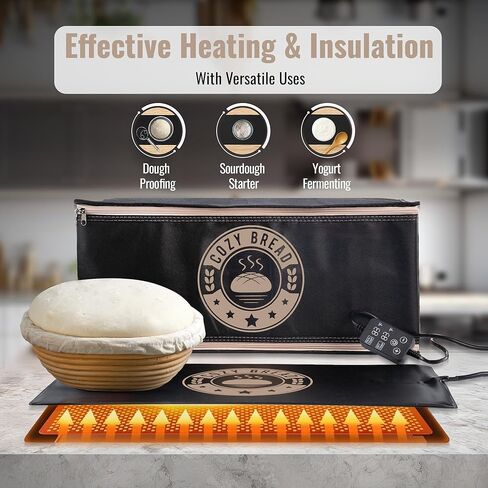 Cozy Bread® Proofing Mat & Box | The Best Bread Proofing Kit | USA Brand in Kuwait