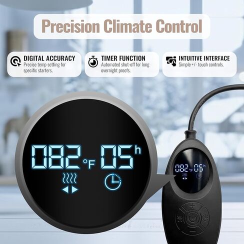 Cozy Bread® Proofer | Thermostat Controlled Sourdough Bread Proofer for Home Bakers | USA Brand in Kuwait