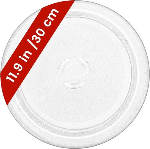 𝟮𝟬𝟮𝟲 𝙐𝙥𝙜𝙧𝙖𝙙𝙚𝙙 4393799 4393751 Microwave Glass Cooking Tray Fit for Whirl-pool & Ken-more & May-tag Replaces for 8206226 30QBP4185 AP3130793 PS373741 12" Turntable Plate by Beaquicy in Kuwait