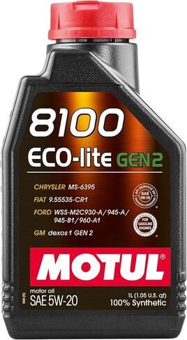 Motul 109104 8100 ECO-LITE 5W20 4X5L in Saudi Arabia