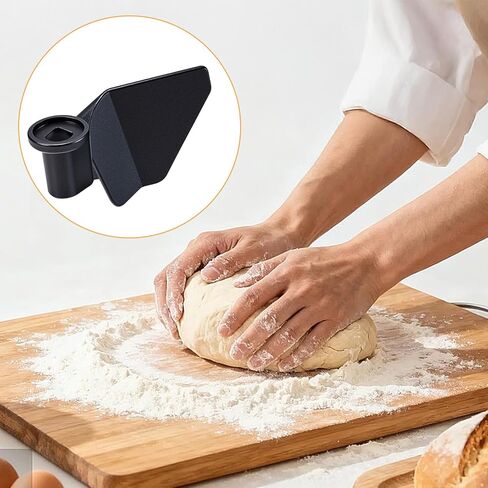 Universal Bread Maker Blade Mixing Paddle Stainless Steel Non Stick Bread Machine Paddle Lightweight Kneading Blade Replacement For Most Bread Machines (Black) in Kuwait