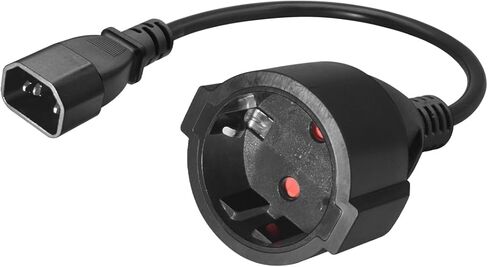 Toptekit NEMA 5-15P to EU Schuko Female 15 A 250V,US 3Pin Male to Euro schuko Female Adaptor(5-15P to Schuko Female) in Saudi Arabia