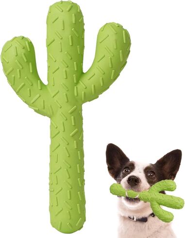 MewaJump Dog Chew Toys, Durable Rubber Dog Toys for Aggressive Chewers, Cactus Tough Toys for Training and Cleaning Teeth, Interactive Dog Toys for Medium/Large Dog in Saudi Arabia