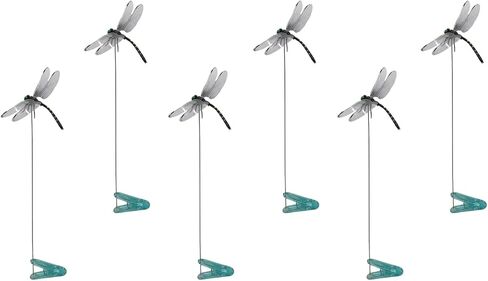 6 Pack Dragonfly Hat Clip -Realistic Fake Dragonfly Repelling Products-Essential companions for travel and outdoor activities in Kuwait