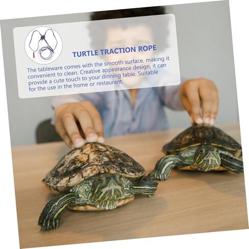 HANABASS 1pc Turtle Traction Vest for Pet Tortoises Rope Harness Reptiles Accessories Pet Hauling Leash for Reptile Walking in Kuwait