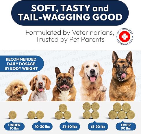 Omega 3 for Dogs - 250 Fish Oil Chews for Dog Shedding, Allergy & Itch Relief, Hot Spot Treatment - Advanced Skin & Coat Supplement - Joint Health - EPA & DHA Fatty Acids - Salmon Oil & Probiotics in Kuwait