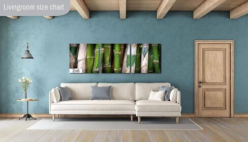 Bamboo Field in Surabaya, Indonesia - Print/Canvas/Acrylic/Metal in Kuwait
