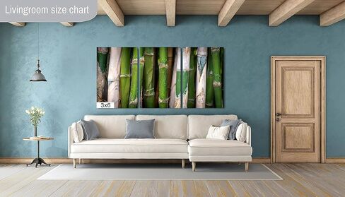 Bamboo Field in Surabaya, Indonesia - Print/Canvas/Acrylic/Metal in Kuwait