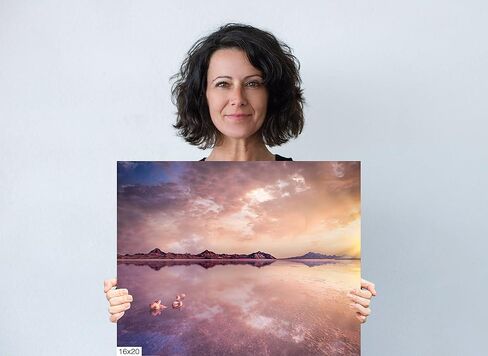 Bonneville, UT Salt Flats Sunrise - Print/Canvas/Acrylic/Metal in Kuwait