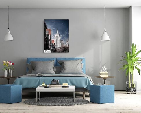 Empire State, New York Skyline - Print/Canvas/Acrylic/Metal in Kuwait