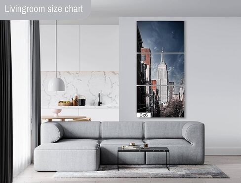 Empire State, New York Skyline - Print/Canvas/Acrylic/Metal in Kuwait