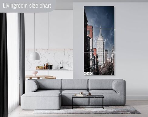 Empire State, New York Skyline - Print/Canvas/Acrylic/Metal in Kuwait
