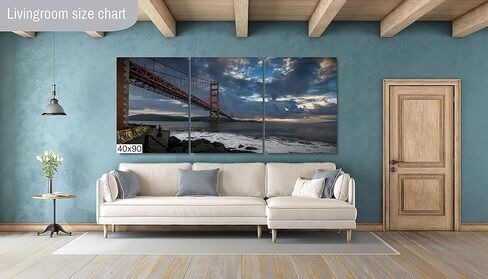Golden Gate Bridge - Sunrise/Sunset - Print/Canvas/Acrylic/Metal in Kuwait