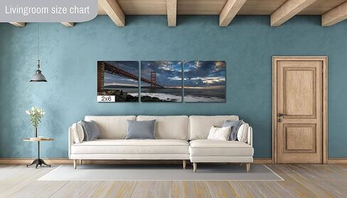 Golden Gate Bridge - Sunrise/Sunset - Print/Canvas/Acrylic/Metal in Kuwait