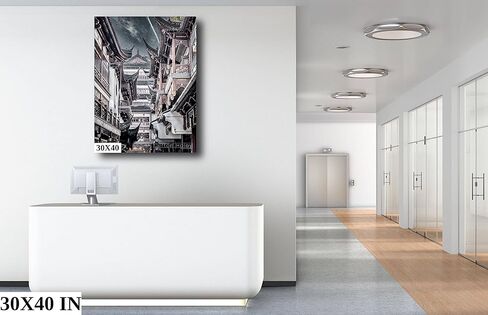 Shanghai Architecture, China - Print/Canvas/Acrylic/Metal in Kuwait