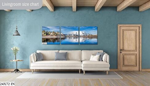 Oxbow Bend Reflection، جراند تيتون، جاكسون هول، وايومنغ - طباعة/قماش/أكريليك/معدن in Kuwait