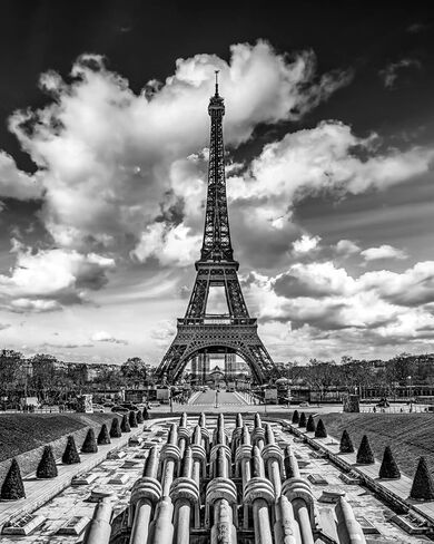 Eiffel Tower, Paris, France - Print/Canvas/Acrylic/Metal in Kuwait