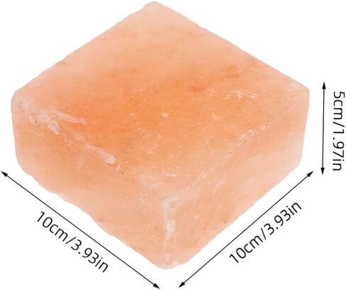 Toddmomy Himalayan Salt Block for Livestock 10x10x5cm Nutrient-Rich Mineral Lick Salt Brick for Cattle Sheep Horses Deer Feed Farm Animal Health in Saudi Arabia