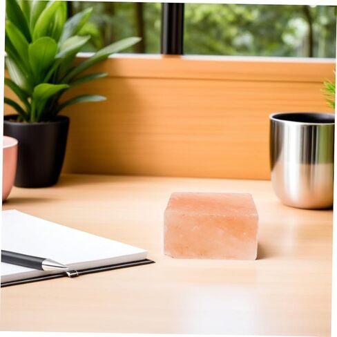 Toddmomy Himalayan Salt Block for Livestock 10x10x5cm Nutrient-Rich Mineral Lick Salt Brick for Cattle Sheep Horses Deer Feed Farm Animal Health in Saudi Arabia