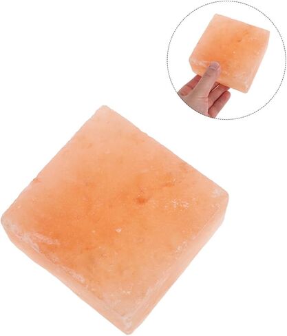 Toddmomy Himalayan Salt Block for Livestock 10x10x5cm Nutrient-Rich Mineral Lick Salt Brick for Cattle Sheep Horses Deer Feed Farm Animal Health in Saudi Arabia