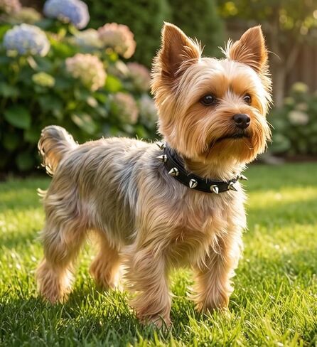 Spiked Dog Collar for Small Dogs, Mushrooms Rivet Soft Pu Leather Spike Stud Studded Cat Collar Adjustable for Mini Tiny Breed Pet Teacup Puppy (XS, Black) in Saudi Arabia