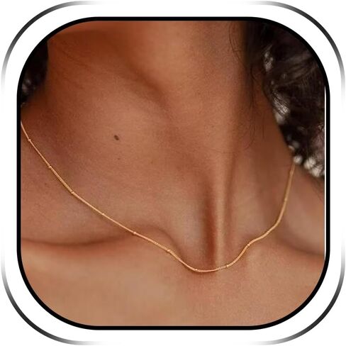 Pearl Necklaces Layered Necklace Paperclip Pearl Y Necklace for Women Vintage Multilayer Pearl Beaded Chain Link Necklace Herringbone Pendant Charm Choker Necklace Everyday Pearl Jewelry Gift in Saudi Arabia