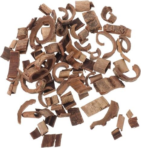 Gadpiparty Natural Pecan Wood Bark Sheets 100g for DIY Terrarium Background, Reptile Habitat Decor, Fish Tank and Snake Enclosure Backdrop in Kuwait