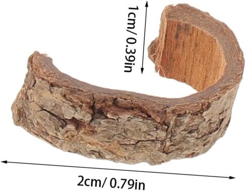 Gadpiparty Natural Pecan Wood Bark Sheets 100g for DIY Terrarium Background, Reptile Habitat Decor, Fish Tank and Snake Enclosure Backdrop in Kuwait