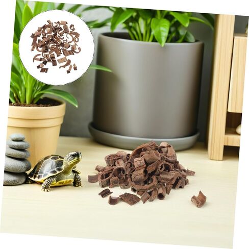 Gadpiparty Natural Pecan Wood Bark Sheets 100g for DIY Terrarium Background, Reptile Habitat Decor, Fish Tank and Snake Enclosure Backdrop in Kuwait