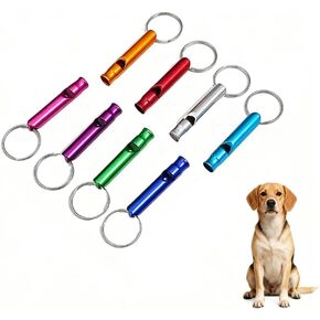 8Pcs Ultrasonic Dog Training Whistles,Metal Small Large Pet Dog Training Whistles that Makes Dogs Stop Barking in Saudi Arabia