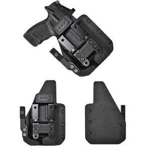 IWB Gun Holster للحمل المخفي - يناسب CZ Shadow 2 Carry | حافظات مسدس كيديكس المصنوعة يدويًا من الجلد الهجين مع مجموعة مخالب مخصصة | حافظات EYV in Kuwait