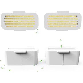 مزيل الروائح الكريهة من أجل PetSafe ScoopFree SmartSpin صندوق فضلات القطط ذاتي التنظيف، التحكم في الرائحة متوافق مع صندوق فضلات القطط ذاتي التنظيف من HHOLOVE، عبوة مزيل الروائح الكريهة (6 عبوات) in Kuwait