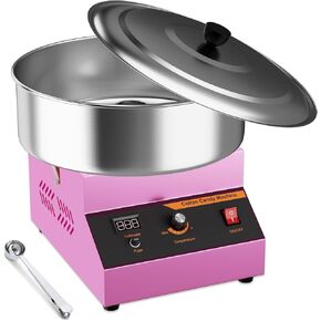 Cotton Candy Machine, Cotton Candy Maker for Home & Business, Professional 110V 1000W Cotton Candy Maker, with Stainless Steel Cover & Sugar Scoop, Candy Floss Machine for Home, Party, Carnival in Kuwait