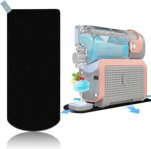 حصيرة منزلقة لسلسلة Ninja Slushie Max FS605، انزلاق سلس مع قاعدة مضادة للانزلاق، مع حزام تعليق، سهلة التنظيف، تحمي سطح المطبخ، حصيرة قوية لملحقات آلة Ninja Slushie in Kuwait